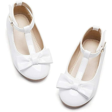

Toddler Little Girl Dress Shoes - Girl Mary Jane Flats Party School Wedding
