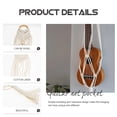 thumbnail image 3 of MasteelfCA Cintre en Macramé Tissé en Coton et Lin pour Instrument de Musique, 3 of 7