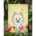 thumbnail image 3 of Carolines Treasures BB1889GF Pomeranian Easter Egg Hunt Flag Garden, 3 of 3