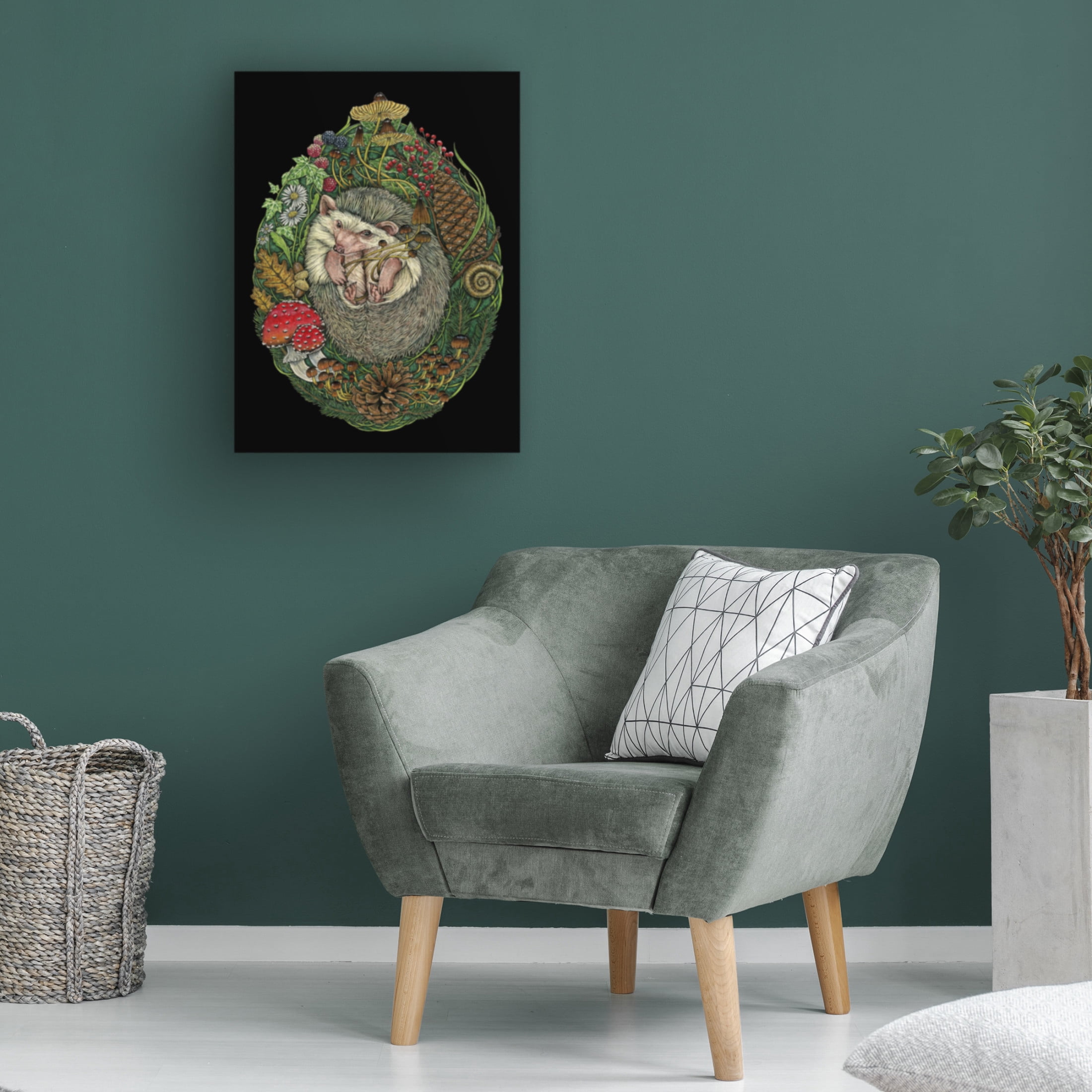 Trademark Fine Art Lea Chaillaud  While You Slept Canvas Wall Art