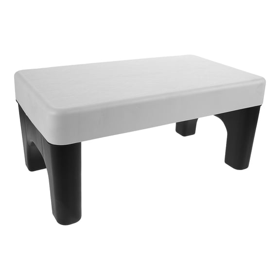 HEANUJJ Bathroom Footstool Toilet t Stool with Thickened Plastic Build and Non Slip Base