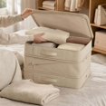 thumbnail image 6 of Foldable Clothing Organizer with Handles, Home Bedroom Storage Solution, 6 of 6