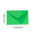 thumbnail image 3 of 15.8x10.8cm Envelopes Envelopes V Invitation Envelopes for Thank You Cards Birthday Wedding Invites Photo Paper Envelope for Graduation Party Decoration, 3 of 4