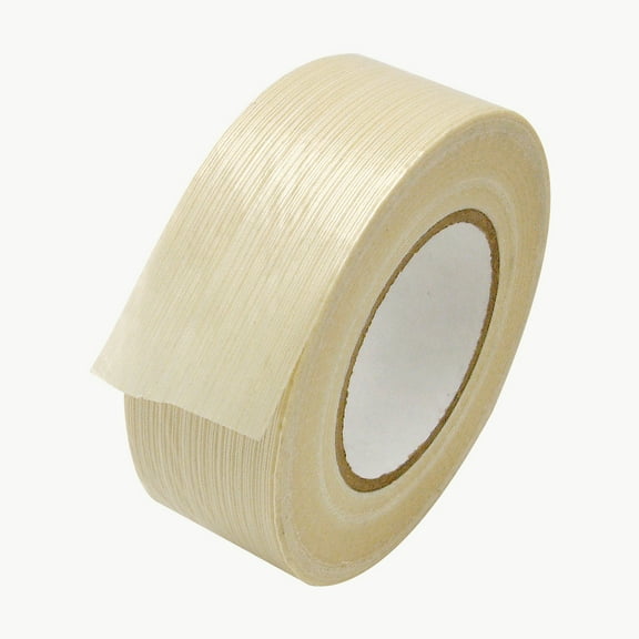 JVCC 765P Premium Grade Filament Strapping Tape: 2 in x 60 yds. (Natural)