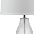 thumbnail image 4 of SAFAVIEH Mercurio 28.5 in. H Double Gourd Glass Table Lamp, Clear, Set of 2, 4 of 5