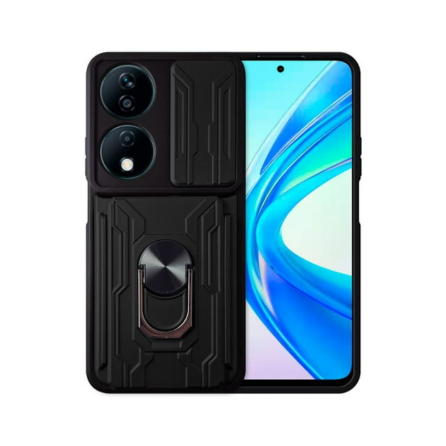 Funda Anillo y Tarjetero Card Slot para Honor X7b