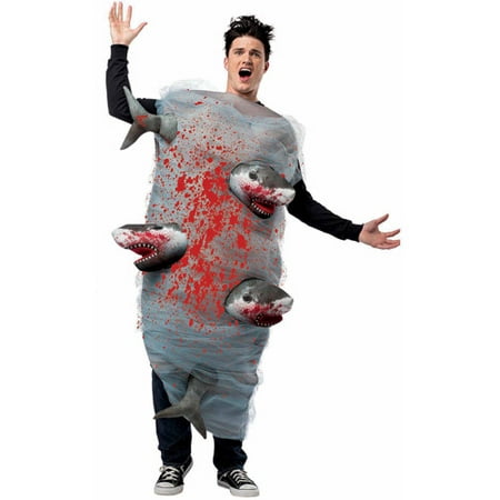 Sharknado Get Real Tornado Men's Adult Halloween Costume, One Size, (40-46)