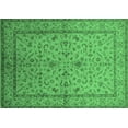 thumbnail image 1 of Ahgly Company Indoor Rectangle Oriental Emerald Green Traditional Area Rugs, 4' x 6', 1 of 4