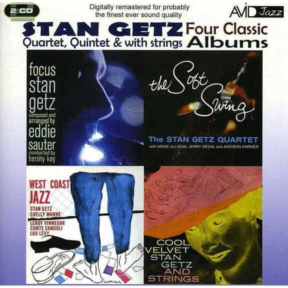 Stan Getz - Focus / Soft Swing / West Coast - Music & Performance - CD