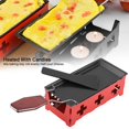 thumbnail image 1 of WALFRONT Ensemble de Plateau de Cuisson pour Raclette à Fromage Portable Antiadhésif, Outil de Grillade pour Cuisine Maison, Mini Raclette, 1 of 8