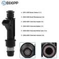 thumbnail image 2 of Fuel Injectors ECCPP 6pcs 2 Hole Fuel Injector Kit 25323971 fit for 00-05 for Chevy Impala for Malibu Venture Monte Carlo for Buick Century Rendezvous for Oldsmobile Alero Silhouette, 2 of 5