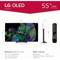 thumbnail image 2 of LG 65-Inch OLED C3 HDR 4K Smart OLED TV Bundle - 120 HZ Refresh Rate + UAX 4K HDMI 2.0 Cable + CPS 24 Months Protection and Streaming Kit with Alexa, 2 of 7