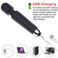 thumbnail image 2 of Masajeador AV Wand Vibrador personal Magia Terapia inalámbrica Hombros Pie Cuello Espalda Cara Vibrador de masaje de mano para mujer Sincero Hogar, 2 of 6