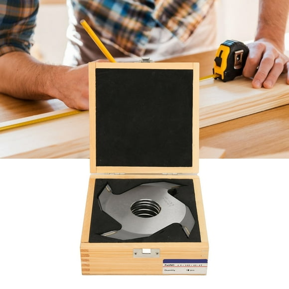 Router Bit Set, Finger Joint Cutter Wood Milling Cutter High-Speed Steel Carbide Tool Laminate Furniture Jointing for Woodworking