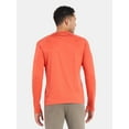 thumbnail image 3 of Athletic Works Men's and Big Men's ButterCore Soft Long Sleeve Tee Shirt, Sizes XS-5XL, 3 of 5