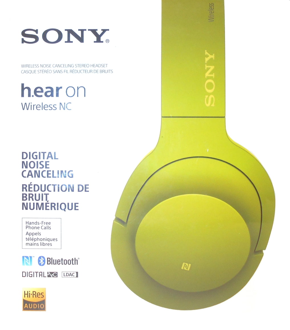Sony H Ear On Mdr 100abn Headset Stereo Lime Yellow Refurbished Walmart Com Walmart Com Sony H Ear On Mdr 100abn Headset Stereo Lime Yellow Refurbished Walmart Com Walmart Com