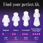 Kotex Ultra Thin Pads with Wings, Regular Absorbency, 50 Count