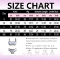 thumbnail image 3 of Duqingm Modlily Swimsuits for Women Women's Bikini Sets Two Piece Swimsuit V Neck Halter Back Self Tie Low Rise Bottom White,M, 3 of 6