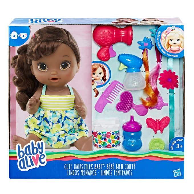 baby alive long hair