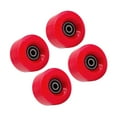 thumbnail image 3 of fastboy High-performance PU Wear-Resistant Inline Skate Wheel 58mm 82A Replacement Red 58x58x32mm 1Set, 3 of 6