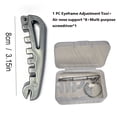 thumbnail image 1 of Eyeglass Repair Tool, Portable Glasses Adjustment Kit for Temple Bending, Nose Pad Adjustment and Home Use, 1 of 7