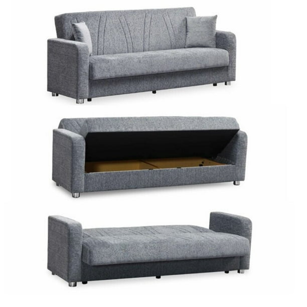 European Style Sleeper Sofa With Storage Baci Living Room
