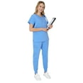 thumbnail image 4 of Hanes Women's Scrubs Drawstring Jogger Scrub Pants, Premium, Pockets, Sizes XS - 3XL, 4 of 8