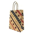 thumbnail image 2 of Clearance!Disposable Brown Paper Lunch Bags,Paper Sandwich Bags,Natural Kraft Paper Stock Bags for Cookies Sandwiches 4th Of July Kraft Paper Bag Tote(1PC), 2 of 5