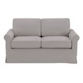 thumbnail image 1 of Home Fare Modern Arm Slipcover Style Sofa in Storm Gray, 1 of 2