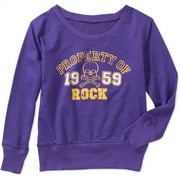 Derek Heart Juniors' Chunky Ribbed Sweatshirt Top