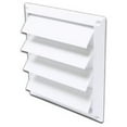 thumbnail image 1 of Évent à Persiennes en Plastique Blanc de 5 Po - Pack de 12, 1 of 1