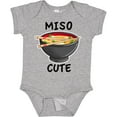 thumbnail image 3 of Inktastic Miso Cute with Miso Soup Boys or Girls Baby Bodysuit, 3 of 5
