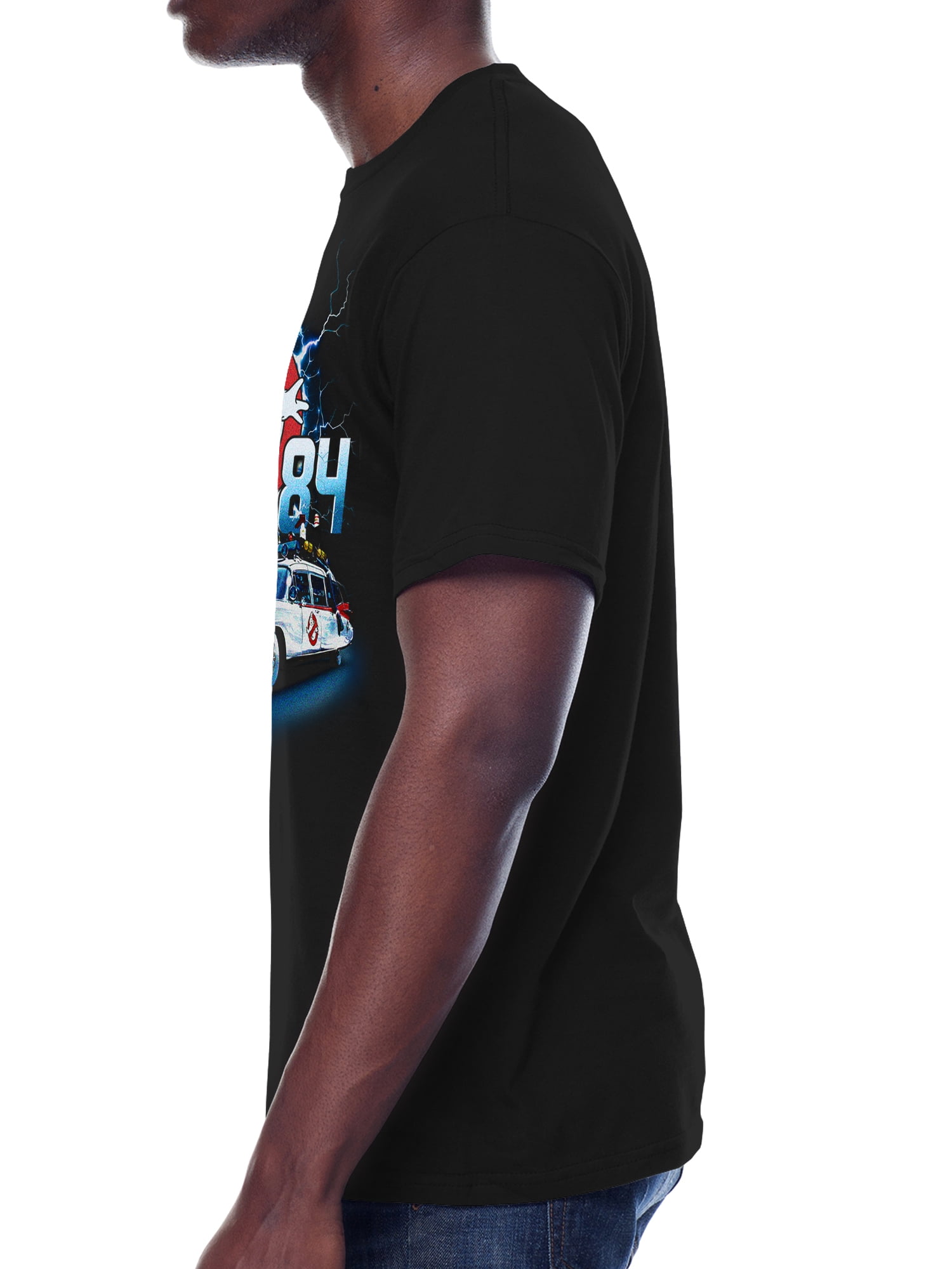 Ghostbusters, Mens Apparel Graphic T-Shirt, Speedway Car, Sizes S-3XL