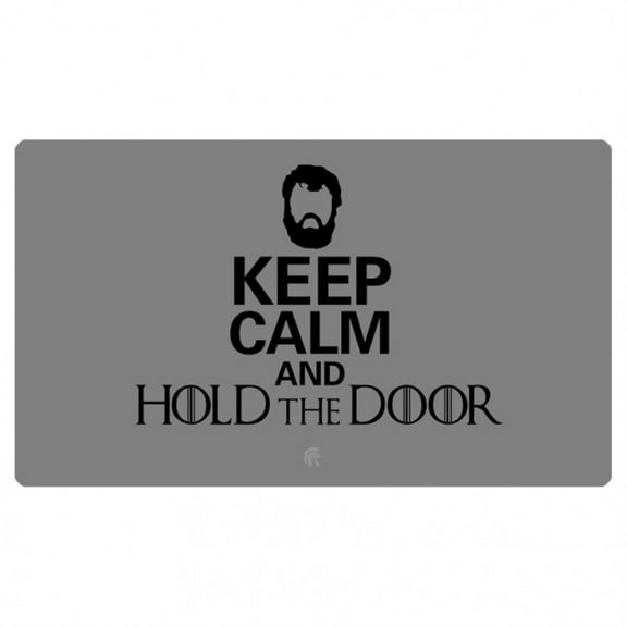 Legion Supplies LGNPLM033 13.75 x 24 in. Keep Calm & Hodor Play Mat