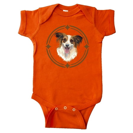 

Inktastic Papillon Dog Art Gift Gift Baby Boy or Baby Girl Bodysuit