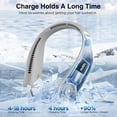 thumbnail image 3 of Ventilador de cuello Hotsales, sin aspas, recargable, 6000 mAh, 3 velocidades, 3 of 8