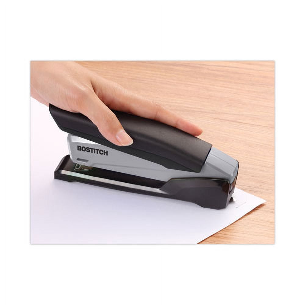 Ecostapler Spring-Powered Desktop Stapler, 20-Sheet Capacity, Black/gray | Bundle of 10 Each