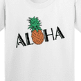 thumbnail image 4 of Inktastic Aloha with Pineapple Youth T-Shirt, 4 of 5