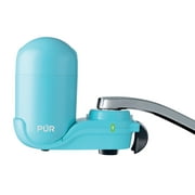 PUR PLUS Vertical Faucet Mount Water Filtration System, Sea Glass,  FM2700G