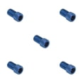 thumbnail image 1 of Yuarrent Paquete de 5 adaptadores de válvula Práctico de llevar Instalación práctica Fácil de usar Tapa Presta de gran calidad Presta a Azul 5Conjunto, 1 of 6