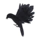 thumbnail image 1 of cuervos emplumados, accesorios de cuervos de pájaros negros, jardín de Halloween, 1 of 9