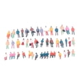 thumbnail image 2 of lionlar Miniature Figures Collectibles DIY Projects Layout Props Painted Mini Models 46pcs 18mm, 2 of 9