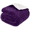 Dark Purple, variant on Sortora Sherpa Throw Blanket, Blue Ultra Soft Fluffy Plush & Thick Sherpa Blanket for Bed Couch Office, Washable Reversible Lightweight Blanket for Cold Winter, 50"x60"