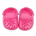 thumbnail image 2 of AlevRam 1 Pair Clog Shoes for 18 Inch Dolls – Candy Color Slip-On Sandals for Girl or Boy Dolls – Doll Footwear Accessories, 2 of 4