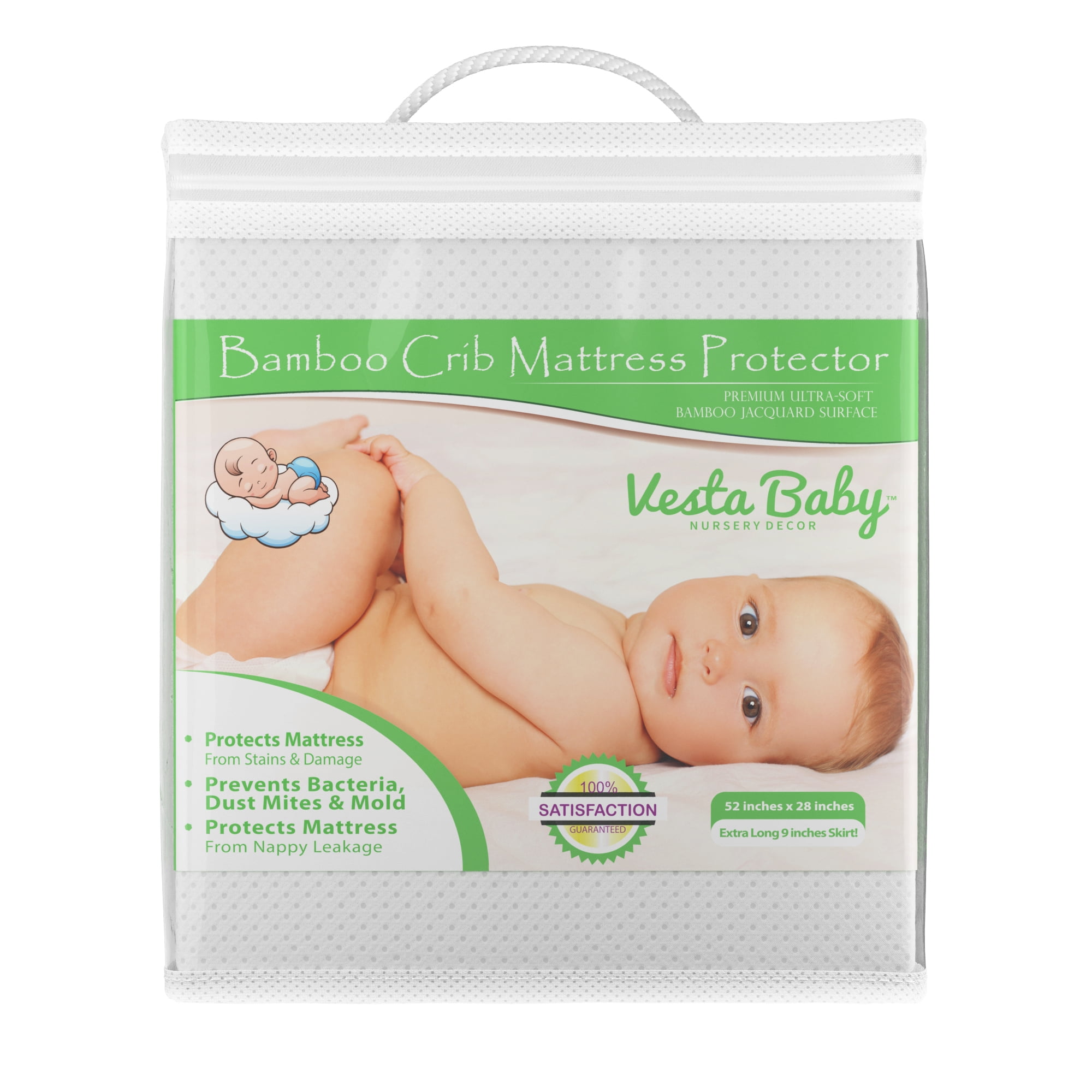 vesta baby crib mattress protector