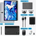 thumbnail image 5 of Android 13 Tablet 10 inch Tablet with Keyboard Wireless Mouse Stylus,4G Phone Tablet, 5 of 16