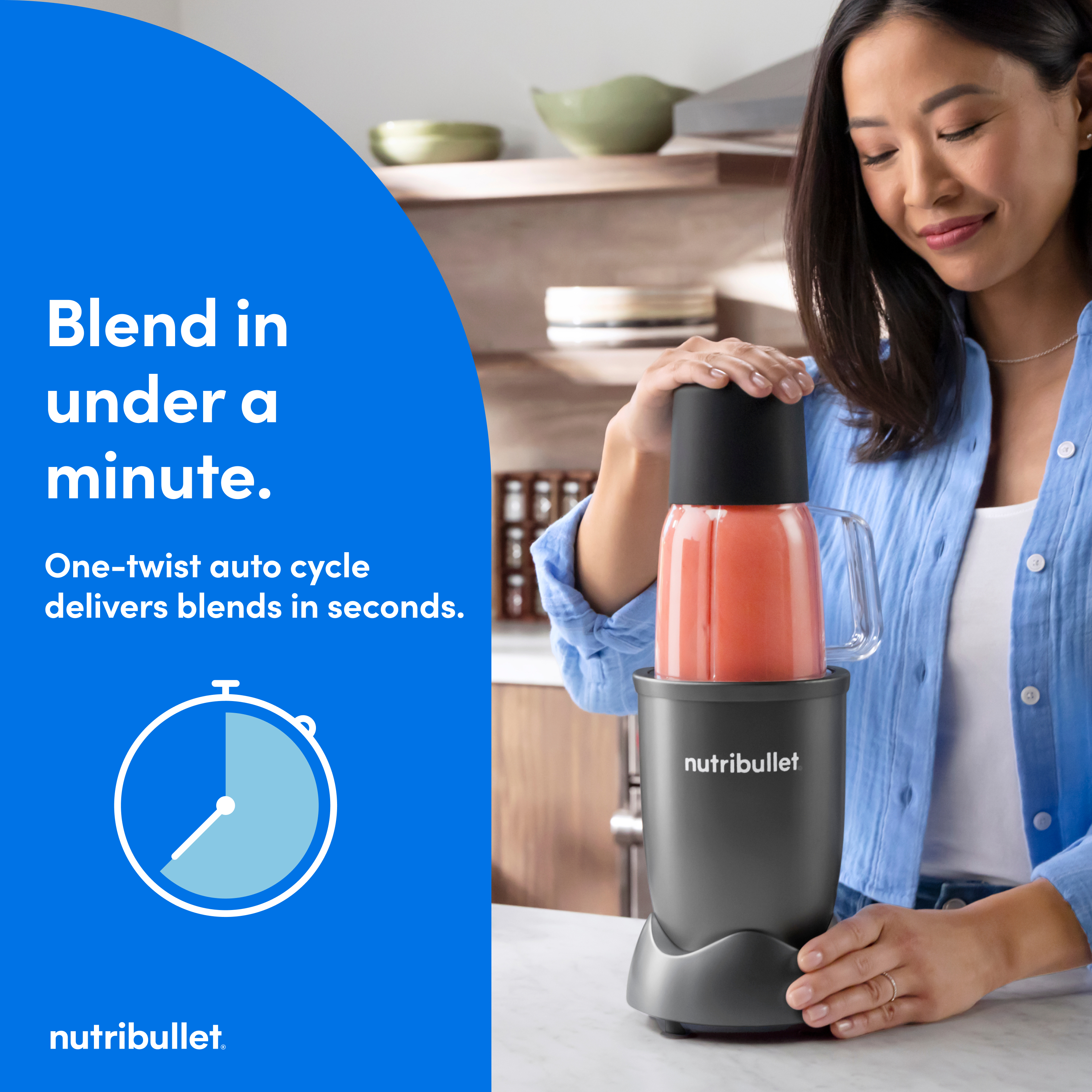 Nutribullet Personal Blender 700W Gunmetal Gray photo 3