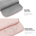 thumbnail image 3 of Funda para portátil MoKo para el nuevo MacBook de 13,3 a 14 pulgadas, color rosa, 3 of 9