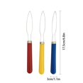 thumbnail image 3 of 3pcs Elderly Button Dressing Aid Seniors dressing aid hook dressing Hook Zipper Pull Helper Button Quick Puller Stainless Steel, 3 of 9