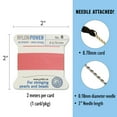 thumbnail image 3 of #6 Dark Pink Griffin Nylon Bead Cord (2 Meters), 3 of 7